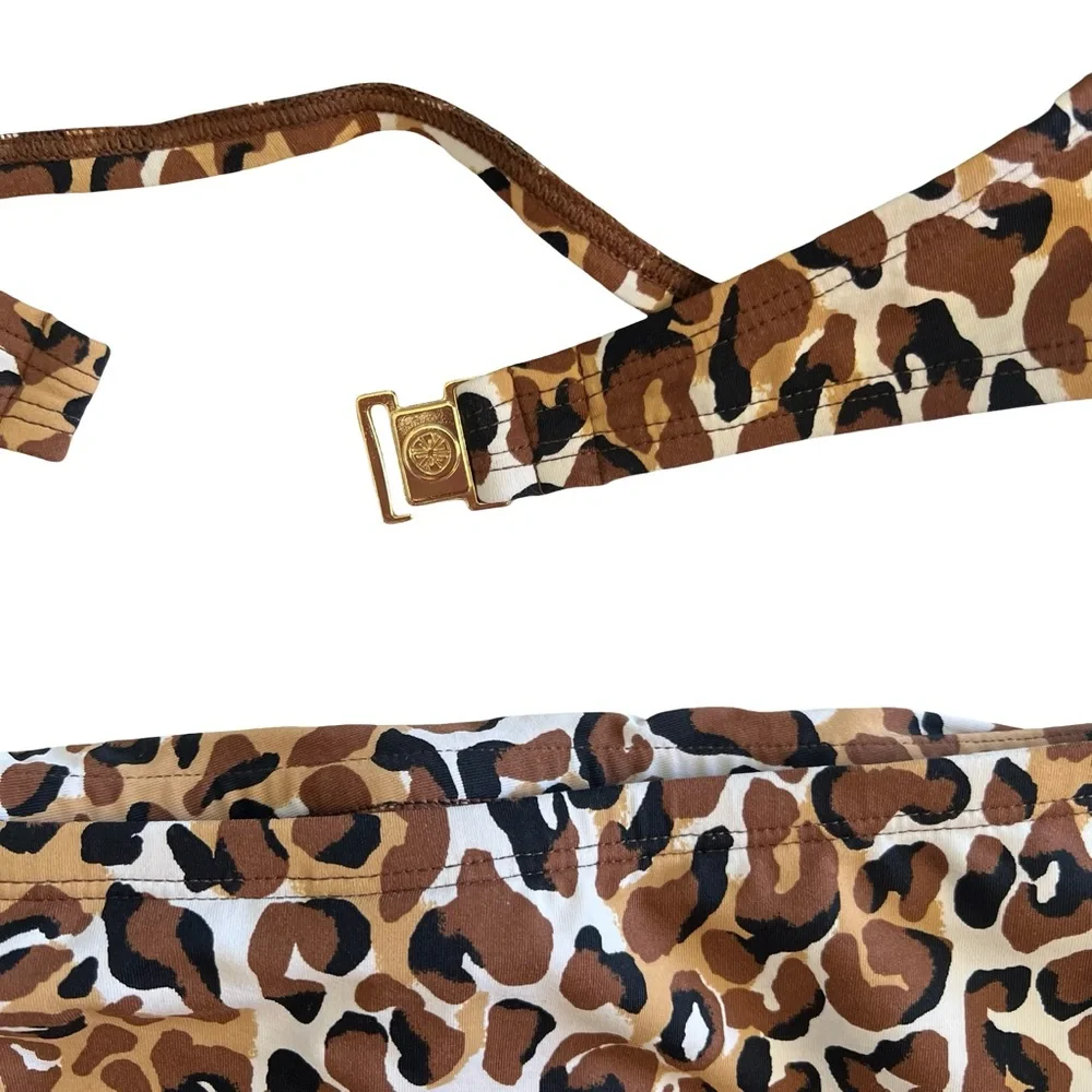 Lilly Pulitzer Spessa Top Chocolate Onyx My Favorite Spot Valyn High Rise Bottom - Picture 9 of 11
